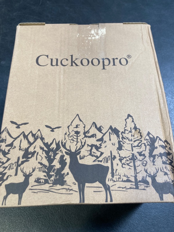 Photo 1 of Cuckoopro Cuckoo Clock, Germany Black Forest Style Wooden Pendulum Quartz Wall Clock, Volume Control, Night Silent, Gift Package, Professional Service