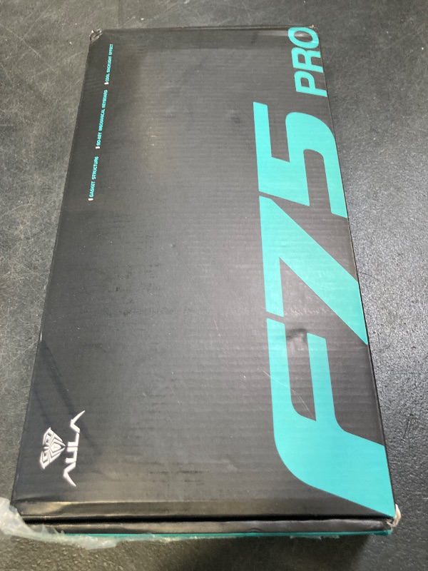 Photo 1 of AULA F75 Pro Wireless Mechanical Keyboard,75% Hot Swappable Custom Keyboard with Knob,RGB Backlit,Pre-lubed Reaper Switches,Side Printed PBT Keycaps,2.4GHz/USB-C/BT5.0 Mechanical Gaming Keyboards