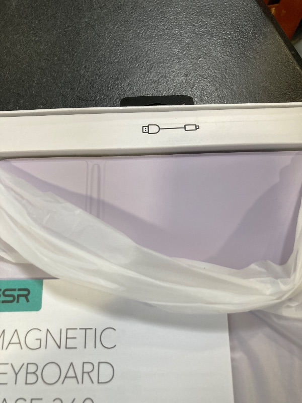 Photo 1 of [Upgraded] ESR iPad Pro 13 Inch Case with Keyboard (M5/M4, 2025/2024), iPad Pro 13 Keyboard Case with Magnetic Stand, Portrait/Raised Modes for iPad Pro 13, Removable, Rebound 360 Series, Pirple