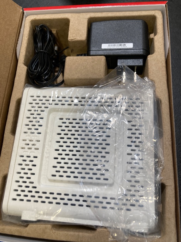 Photo 1 of ARRIS SURFboard SB8200 DOCSIS 3.1 Multi?Gig Cable Modem | 2 -1Gbps Ethernet Ports | Works with Xfinity, Cox, Spectrum | For Cable Internet Plans up to 2Gbps | Modem Only, Router Required