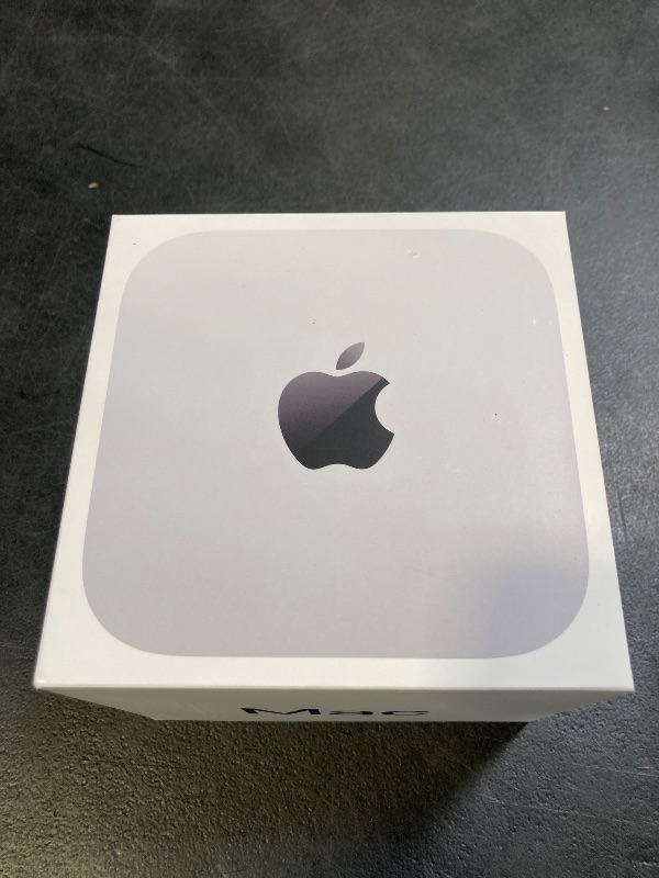 Photo 1 of Apple 2024 Mac mini Desktop Computer with M4 chip with 10?core CPU and 10?core GPU: Built for Apple Intelligence, 16GB Unified Memory, 256GB SSD Storage, Gigabit Ethernet. Works with iPhone/iPad