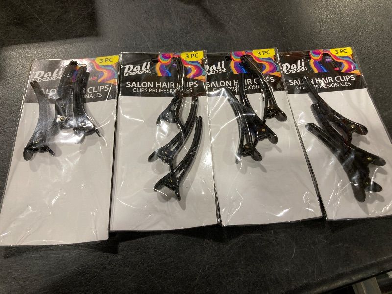 Photo 1 of Dali pro basic salon hair clips 12 pack