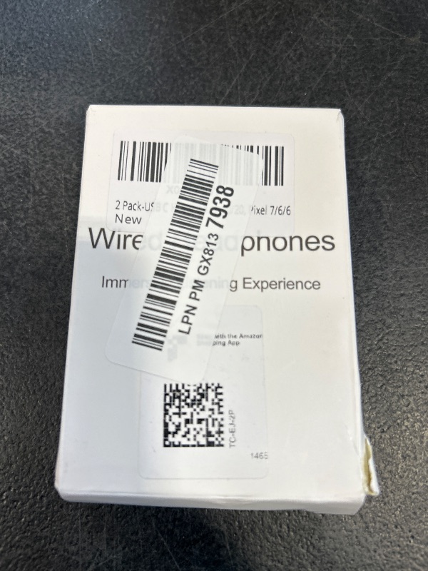 Photo 1 of 2 Pack-USB C Headphones for iPhone 17/16/15 Pro Max,Type C Earbuds Wired Earphones with Mic & Remote Control Noise Cancelling for iPhone 17/16/15 Plus/Air/Pro, iPad Pro, Galaxy S25/S24/S23/S22,Note 20