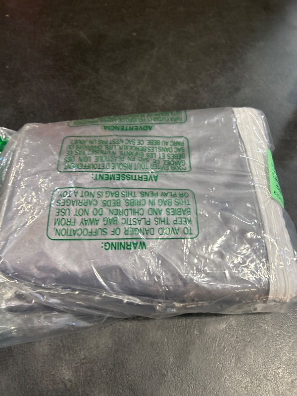 Photo 1 of 2 Pack Washing Machine Cover, Waterproof Dustproof Oxford Fabric Washer Dryer Cover with Zipper, Universal Fit for Top or Front Load Appliances, 29"W x 28"D x 40"H, Grey