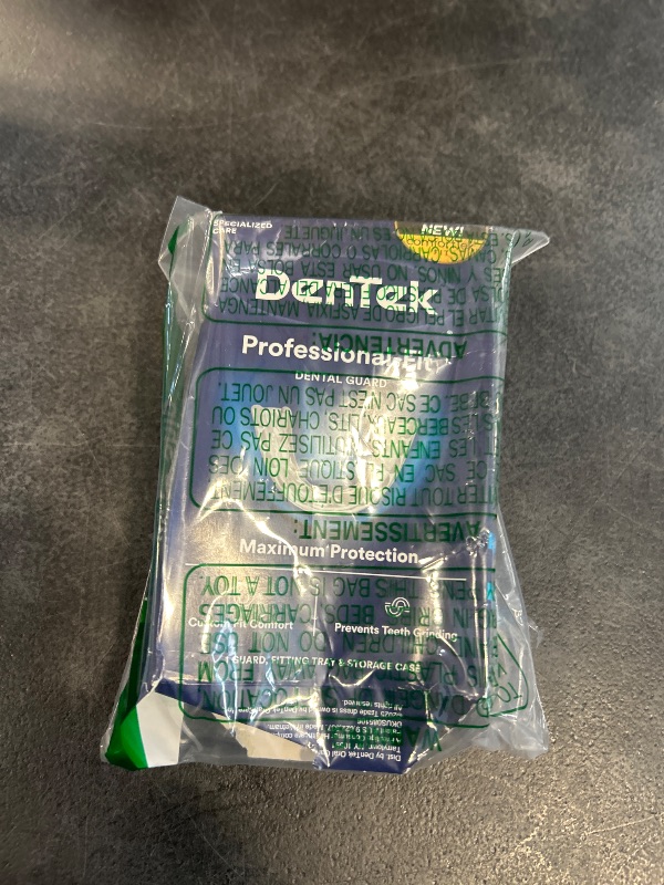 View 2 of DenTek Professional-Fit Dental Guard, Mouth Guard for Grinding Teeth at Night, 1 Count
