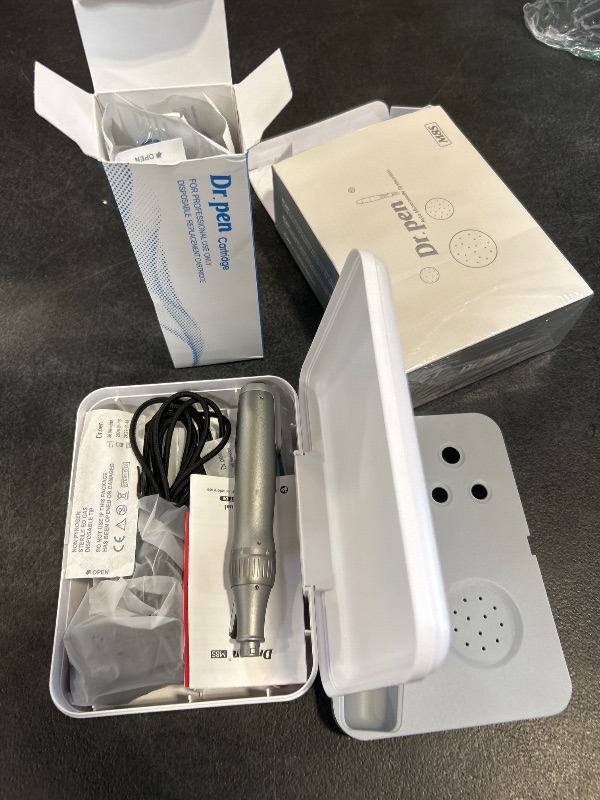 Photo 1 of Microneedle Roller Pen for Home Use - Microneeding Derma Roller Pen for Women Men - Micro Needle Roller Pen for Skin Tools-0.24MM