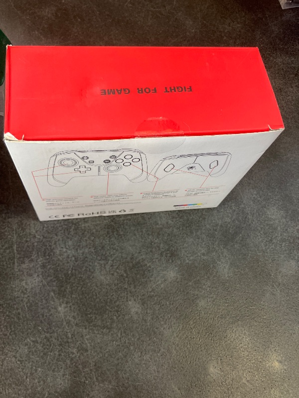 Photo 1 of Switch Controller, Wireless Pro Controller for Nintendo Switch 2/Switch/Lite/OLED, Bluetooth controllers Compatible with iPhone/Mac/iPad/iOS/Android/Phone/PC/Steam and TV with Programming/RGB4/Vibration / 3 Turbo Modes/6-Axis/Motion(Black Pro)