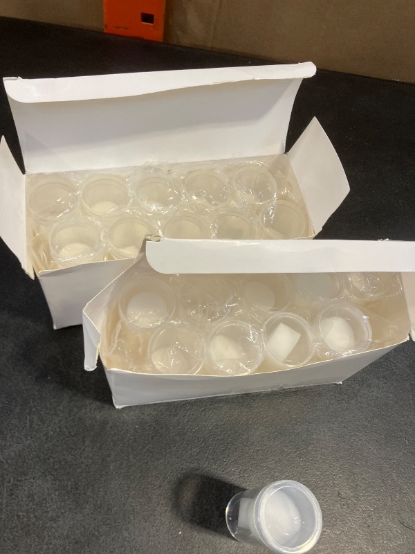 Photo 1 of 20 pack clear containers