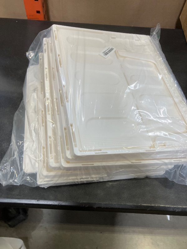 Photo 1 of Lifewit 6 Pack Stackable Closet Organizers and Storage Basket for Clothes, Plastic Sweater Storage Bins for Wardrobe, Multifunctional Pants Organizer for RV, Pantry, Bathroom, Kitchen, Dorm, 24L