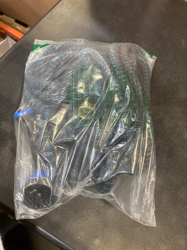 Photo 1 of 100FT Expandable Garden Hose w/10 Function Spray Nozzle, 2026 New Superior Strength Water Hoses, 3/4" Brass Connectors- Leakproof Lightweight Water Pipe for Outdoor & Gardening(Blue Black)
