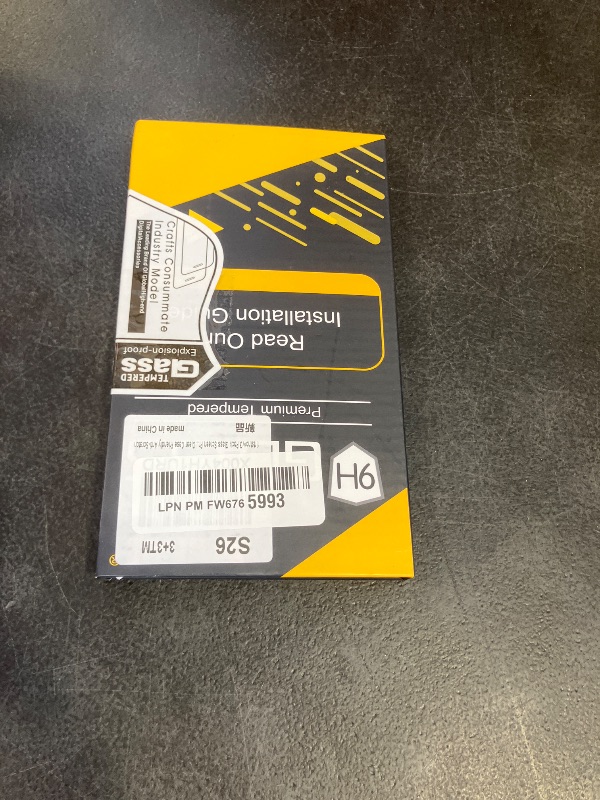 Photo 1 of 3 Pack for Samsung Galaxy S26 Screen Protector Tempered Glass + 3 Pack Camera Lens Protector, Military Grade Shatterproof, 9H Hardness, Fingerprint Unlock, HD Clear Case Friendly 6.3 Inch