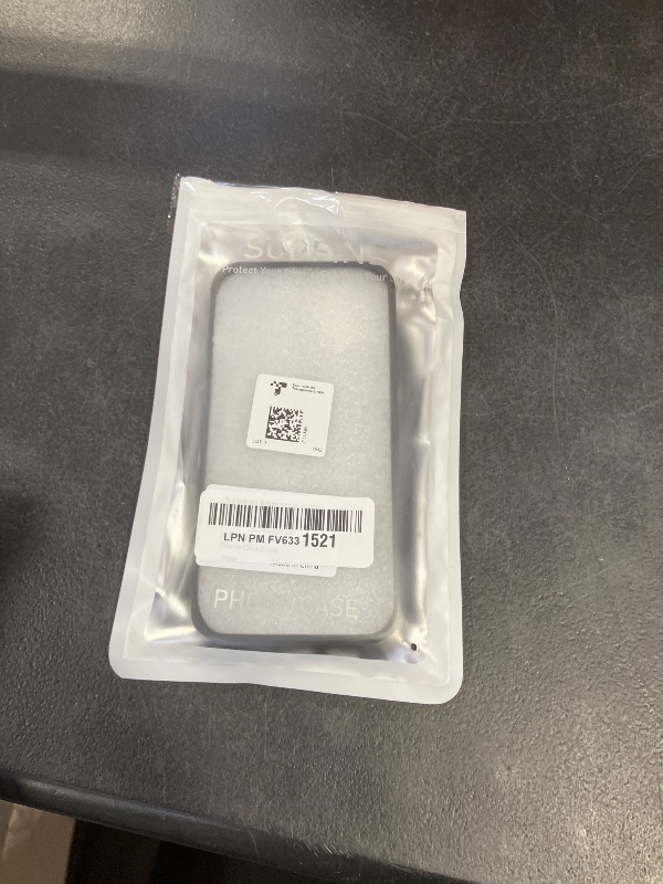 Photo 1 of SUPFINE Magnetic for iPhone 14 Case & iPhone 13 Case (Compatible with MagSafe)(Military Grade Drop Protection) Translucent Matte Shockproof Phone Cover,Black