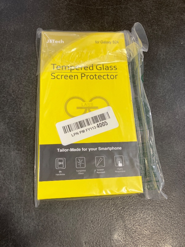 Photo 1 of JETech Privacy Screen Protector for Samsung Galaxy S24 5G 6.2-Inch, Anti-Spy Tempered Glass Film, Fingerprint ID Compatible, 2-Pack