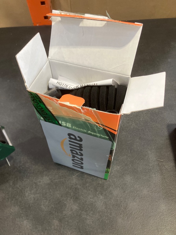 Photo 1 of hygger USB Single Sponge Filter, Small Aquarium Filter with Adjustable Hanging Clip and Suction Cup, Duckbill Outlet, Rain Pipe Outlet, Extra Spare Sponge