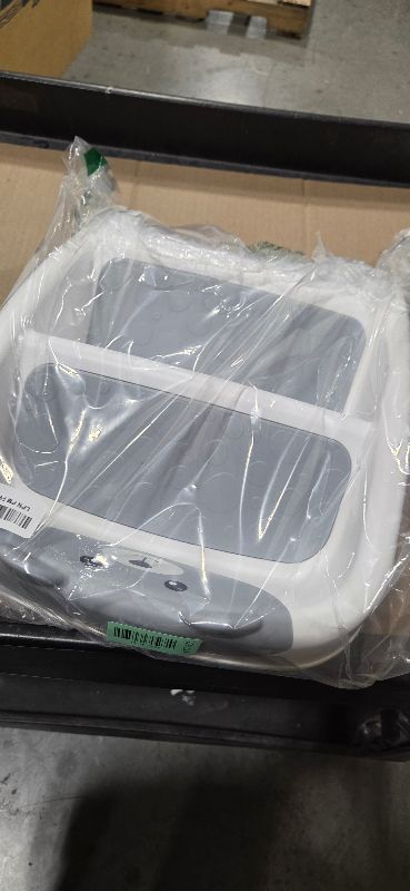 Photo 1 of TPN Toddler Step Stool for Bathroom Sink and Potty Training Durable Anti-Slip,Anti-Tip A-Frame,10-Second Assembly, 2-Step Potty Stool with Wide Steps (Gray)