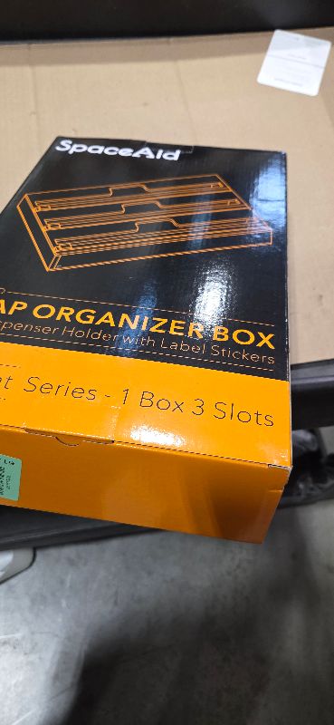 Photo 1 of SpaceAid WrapNeat 3 in 1 Wrap Organizer with Cutter and Labels, Plastic Wrap, Aluminum Foil and Wax Bamboo Dispenser for Kitchen Storage Organization Holder for 12" Roll (Natural)