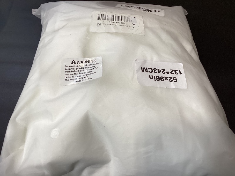 Photo 1 of White panel curtain 1 pc