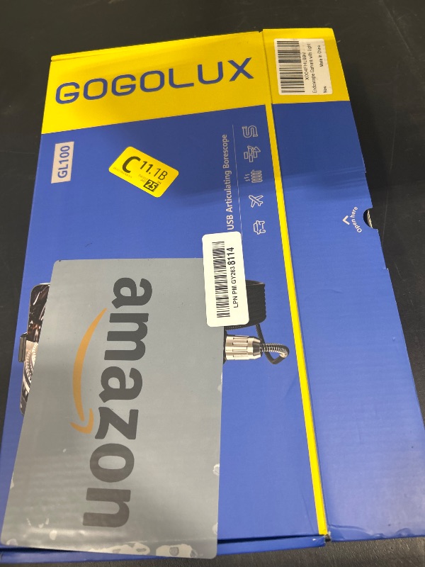 Photo 1 of gogolux Two-Way Articulating Borescope Camera with Light, 1920P HD Articulating Endoscope with Semi-Rigid Snake Camera, IP67 Waterproof Inspection, Gifts/Tools Bore Scope for Men for iPhone
