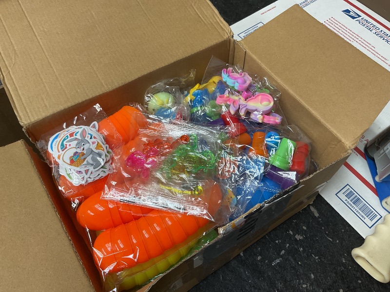 Photo 1 of 318 pcs Bulk Easter Eggs filled with Toys inside filled Easter Eggs Easter Basket Stuffers 100 pack self filled Easter Egg Hunt Easters Party Favors Easters Egg Fillers for Kids Toddlers Boys Girls