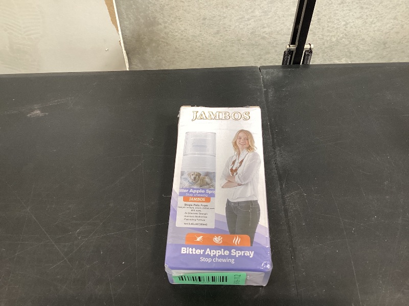 Photo 1 of JAMBOS Effectively | 2 Bottles Bitter Apple Spray for Dogs to Stop Chewing, NO Chew Spray for Dogs Protect The Safety of Furniture and Your Belongings, Prevent Licking Injuries (Blue, M)