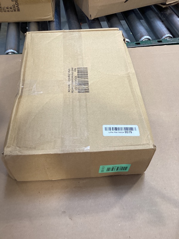 Photo 1 of 12 Pack Acrylic Sign Holder 8.5x11 Inches, Clear Plastic Table Paper Display Stand, L-Shape Vertical Menu Holder Stand, Clear Picture Photo Flyer Display Stand for Restaurants, Store, Office Desktop