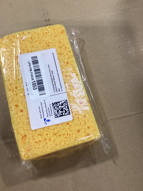 Photo 1 of 1 PCS x JK SP-T50 Large Sponge, Cleaning Sponges, Boat Bail Sponge, Handy Sponges, Cellulose Sponges, Natural Sponges, Commercial Sponges, Car Washing Sponge, Eco Friendly Sponge (6.5" x 4.0" x 2.0")