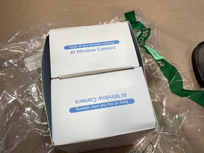 Photo 1 of 4MP/2K Window Camera for Home Security, 2Pack No Drill 5G&2.4G WiFi Indoor Security Cameras, Outdoor Monitoring thru Glass, Blacklight Color Night Vision, 24/7 AI Human Detection, Apt. Easy Mag. Mount
