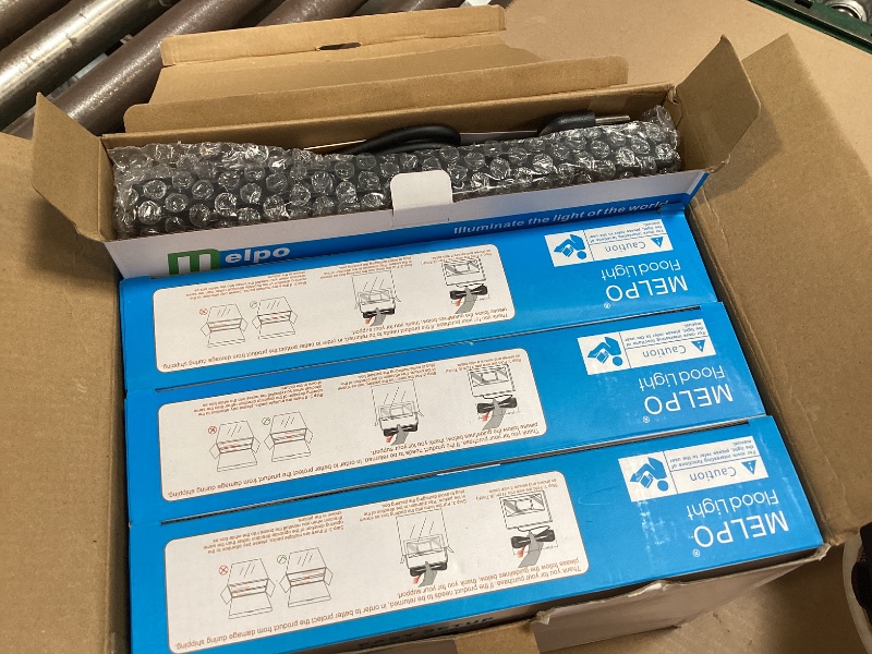 Photo 1 of MELPO LED Flood Light Outdoor 800W Equivalent 8000LM Smart RGB Landscape Lighting with APP Control, DIY Scenes - Timing - Warm White 2700K - Color Changing Uplight, IP66 Waterproof US Plug (4Pack)