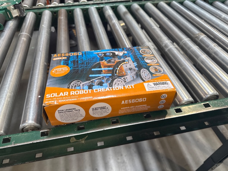 Photo 1 of 12-in-1 Solar Robot Kit for Kids Age 8-12, STEM Educational Solar Power Robotic Toys Gifts for Kids, DIY Science Building Experiments Kit Christmas Birthday Gifts for Boys Girls Age 8 9 10 11 12