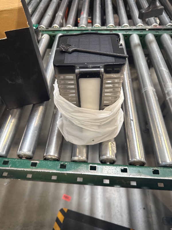 Photo 1 of Bug Zapper Outdoor Indoor, 4200V Electric Mosquito Zapper with LED Reading Lamp, Rechargeable Fly Zapper Waterproof Insect Trap for Home, Backyard, Garden, Patio, Camping, Black