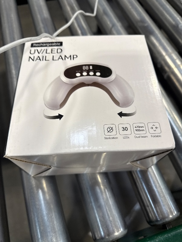 View 3 of OMNIGAG Nail Fungus Laser Treatment LED Light Device-Nail Fungus Treatment,Solution for Damaged Discolored Thick Toenails & Fingernails - White