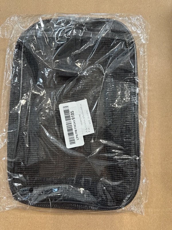 Photo 1 of 1 Pc Black Mesh Shower Bag, Protable Toiletry Mesh Shower Caddy Travel Bag, Quick Dry Tote Bag for Gym Travel Camping College Dorm Room Bathroom