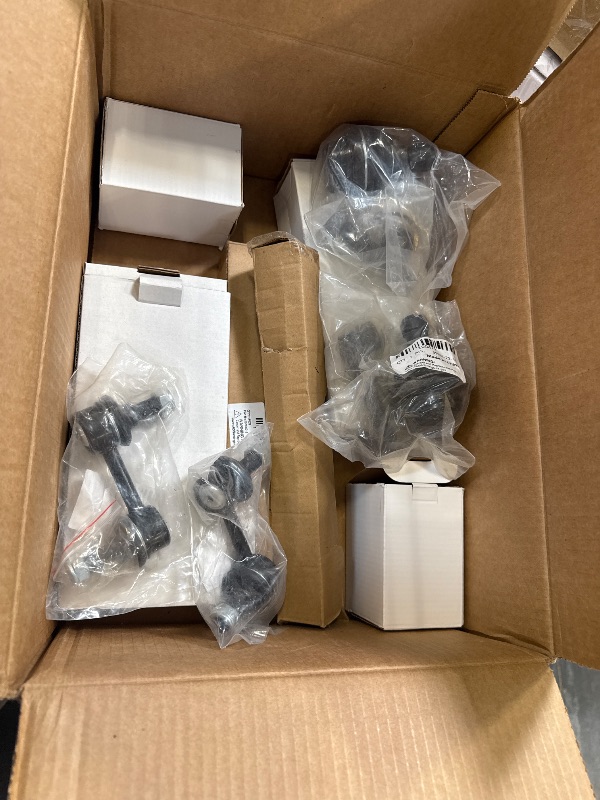 Photo 1 of SCITOO 10pcs Front Suspension Kit Inner Outer Tie Rod End Sway Bar Link Lower Upper Ball Joint Fit 2005-2019 For Nissan Armada 2004-2015 For Nissan Titan 2004-2013 For Infiniti Qx56