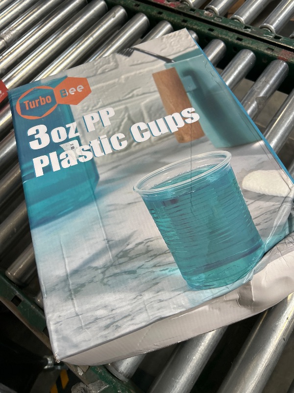 Photo 1 of 1200Pack 3oz Plastic Cups,Disposable Mouthwash Cups,3 Ounce Small Clear Tumblers for Tasting, Drinking and Party
