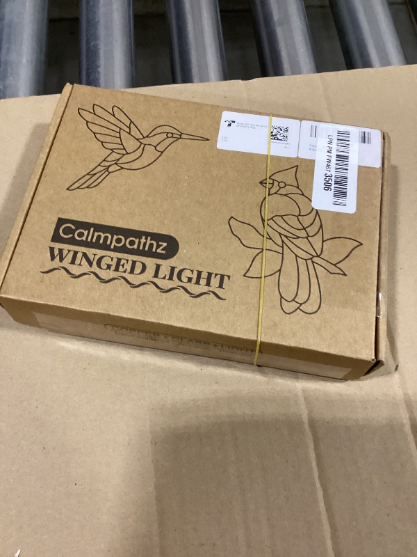 Photo 1 of 2 Packs Hummingbird Stained Glass Window Hanging Suncatchers - 6 Inch Handmade Real Glass with Copper Foil Edges, Bird Safe Gifts for Women Mom Grandma Bird Lovers(Suction Hooks Included)