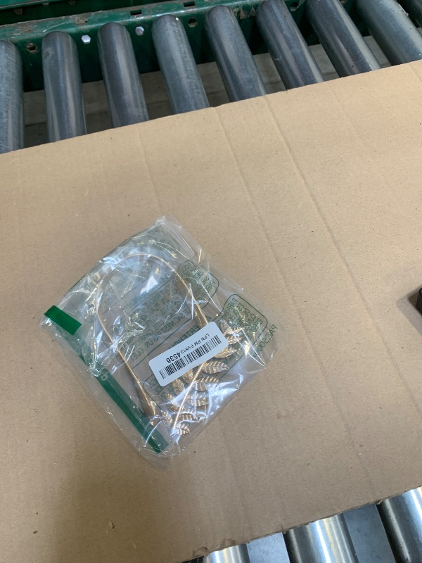 Photo 1 of 4 Pack Curtain Tiebacks, Aluminum Alloy Spring Curtain Ties Holdback, Gold Curtain Tiebacks, Leaf Carving Curtain Ties, for Drapes Curtain TieBacks Curtain Modern Style Curtain Holdback Decor (Gold)