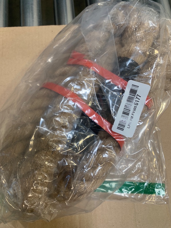 Photo 1 of Gym Climbing Rope, 1.5 Inch Diameter 10FT 15FT Gym Fitness Rope for Strength Training, Workout Exercises Climbing Rope for Adults Outdoor or Home Indoor(10FT)