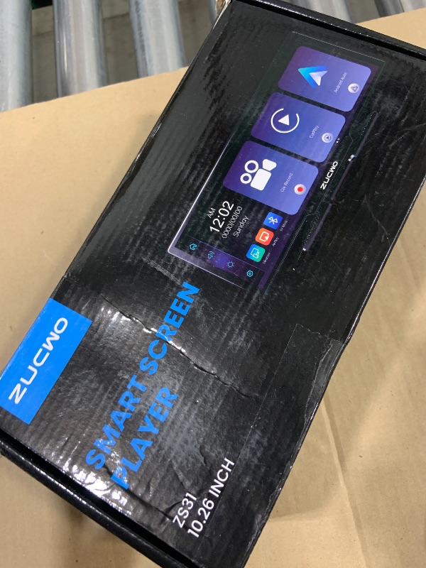 Photo 1 of 10.26 Inch Wireless CarPlay Screen for Car, Apple CarPlay & Android Auto Touch Screen with Rear Camera, BT Music, Navigation, Voice Control for Vehicles