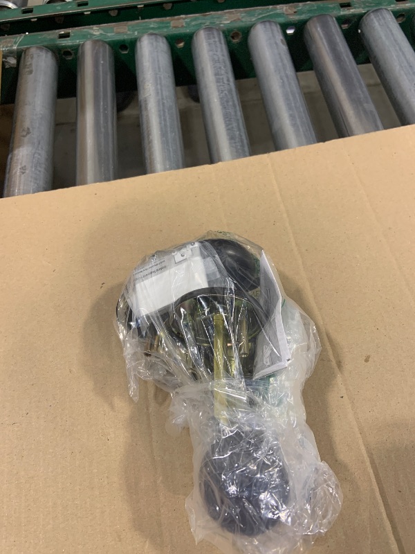 Photo 1 of 690 Cove Keyed Entry Knob and Single Cylinder Deadbolt Combo Pack featuring SmartKey in Venetian Bronze featuring Microban