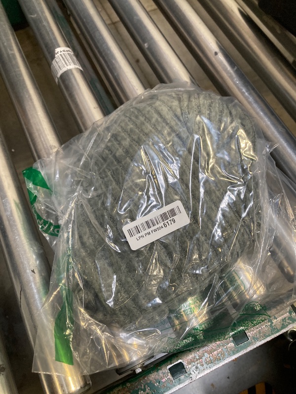 Photo 1 of Ficerd Women's Ribbed Knit Maternity Dresses Long Sleeve Pregnancy Bodycon Dress Split Stretchy Clothes for Baby Shower(Greenish Gray,S)