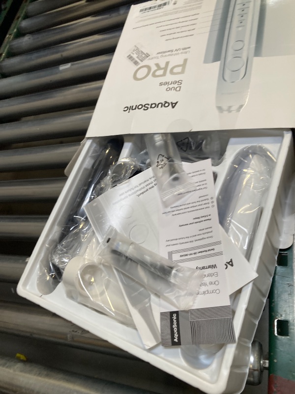 Photo 1 of Aquasonic Duo Series PRO UV - ADA Accepted Electric Toothbrushes with UV Sanitizer - Inductive Charging Base - 5 Modes with Smart Timers - 10 Proflex Brush Heads & 2 Travel Cases