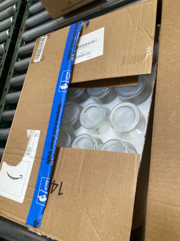 Photo 1 of 6.7oz Small Glass Jars 20Pack, Clear Glass Pudding Jars with PE Lids and Tags, Spice Jars/Glass Jelly Jars/Yogurt Jars/Candle Containers/Small Jars with Lids (Set of 20)