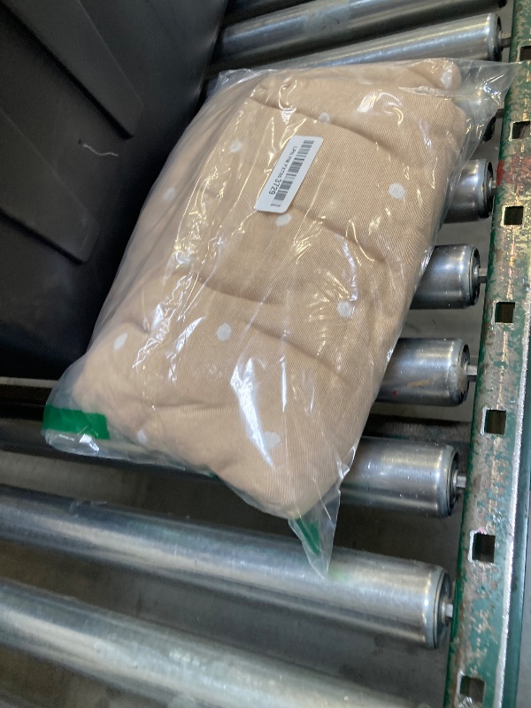 Photo 1 of 100% Cotton Boho Throw Blanket for Home Decor – Classic Farmhouse Quilt Bedding, Muslin Blankets for Adults, Vintage Woven Decorative Blanket for Couch, Bed Layering Use, Classic Dotted, 50"x60"