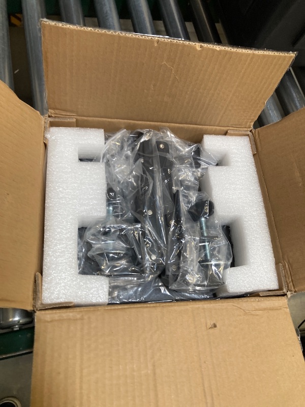 Photo 1 of Suptek Clamp-on 9.5 x 23.6 inch Desk Extender, Wrist Support, Foldable Keyboard Tray Platform, Suitable for Office Desks, Black, DSF3LB