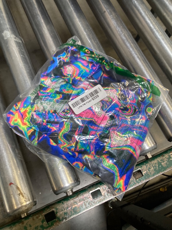 Photo 1 of Floerns Women's Casual Reflective Short Sleeve Round Neck Crop Tops T Shirts Multi L