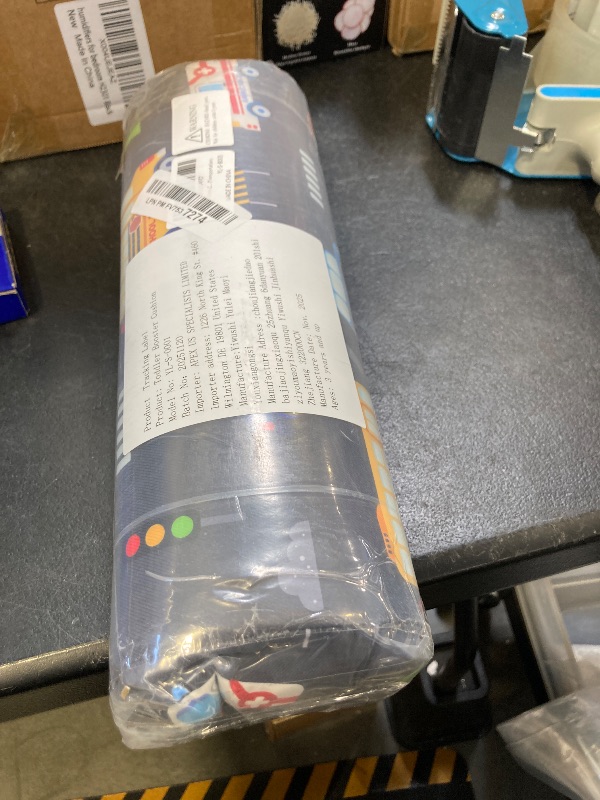 Photo 1 of Omedecal Toddler Booster Seat for Dining Table Kitchen Chair, Kids Booster Seat with Non-Slip Bottom and Adjustable Straps, 4" Detachable Washable Portable Travel Increasing Cushion (Transportation)