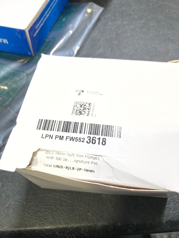 Photo 1 of 2pcs 14mm Soft Rim Flanges with 106 Degree Wider Opening Angle for Medela Breast Pump, PersonalFit, Freestyle, Maxflow, Freestyle Flex Swing Maxi Connector, Lansinoh Signature Pro