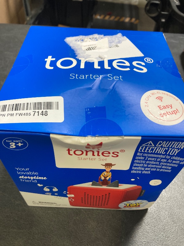 Photo 1 of Disney Pixar Toy Story Toniebox Audio Player Starter Set