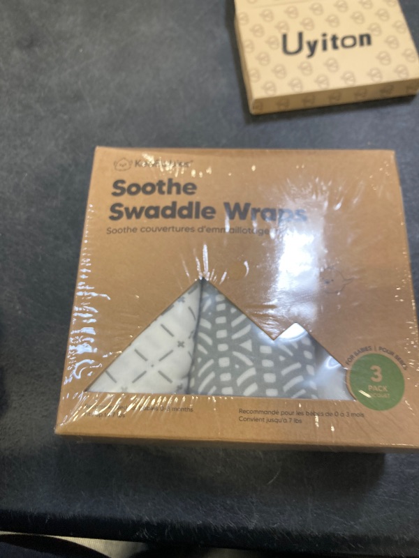 Photo 1 of 3-Pack Organic Baby Swaddle Sleep Sacks - Swaddles for Newborns, Infant 0-3 Months, Baby Girls, Boys, Soft & Snug Newborn Sleep Sack, Nursery Swaddling Blankets (Nordic, XS)