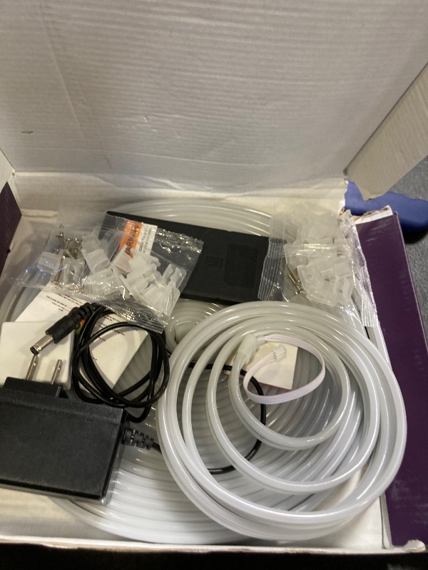 Photo 1 of 32.8Ft Neon Rope Lights,Flexible Led Rope Lights Control with App/Remote,Multiple Modes RopeLights,IP65 Outdoor RGB Led Neon Lights NonWater Resistant,Music Sync Gaming Led NeonLight Strip